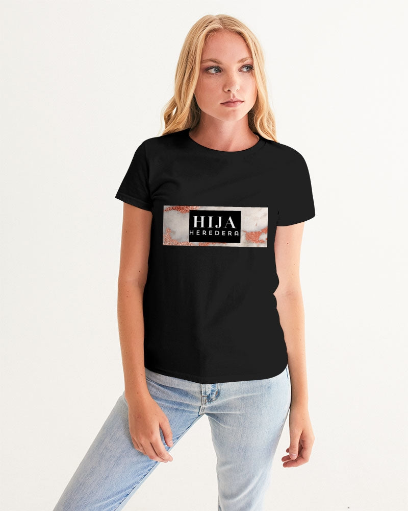 Hija Heredera rose gold Women's Graphic Tee By Identity Designs