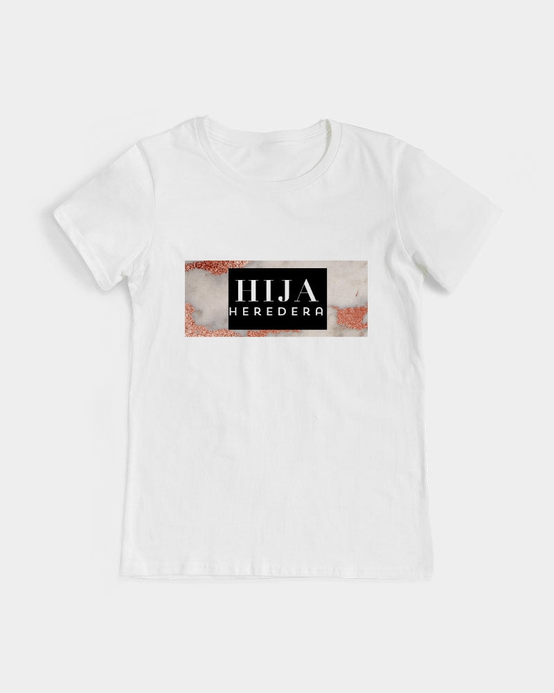 Hija Heredera rose gold Women's Graphic Tee By Identity Designs