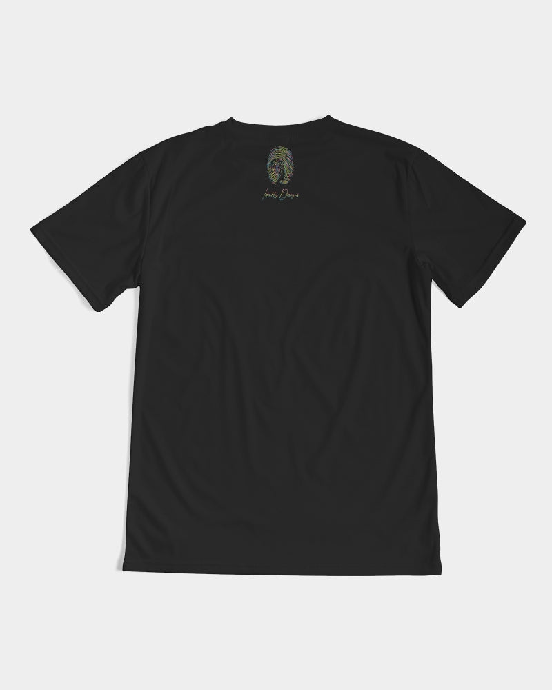 Child of God black on black marble Men's Tee by Identity Designs