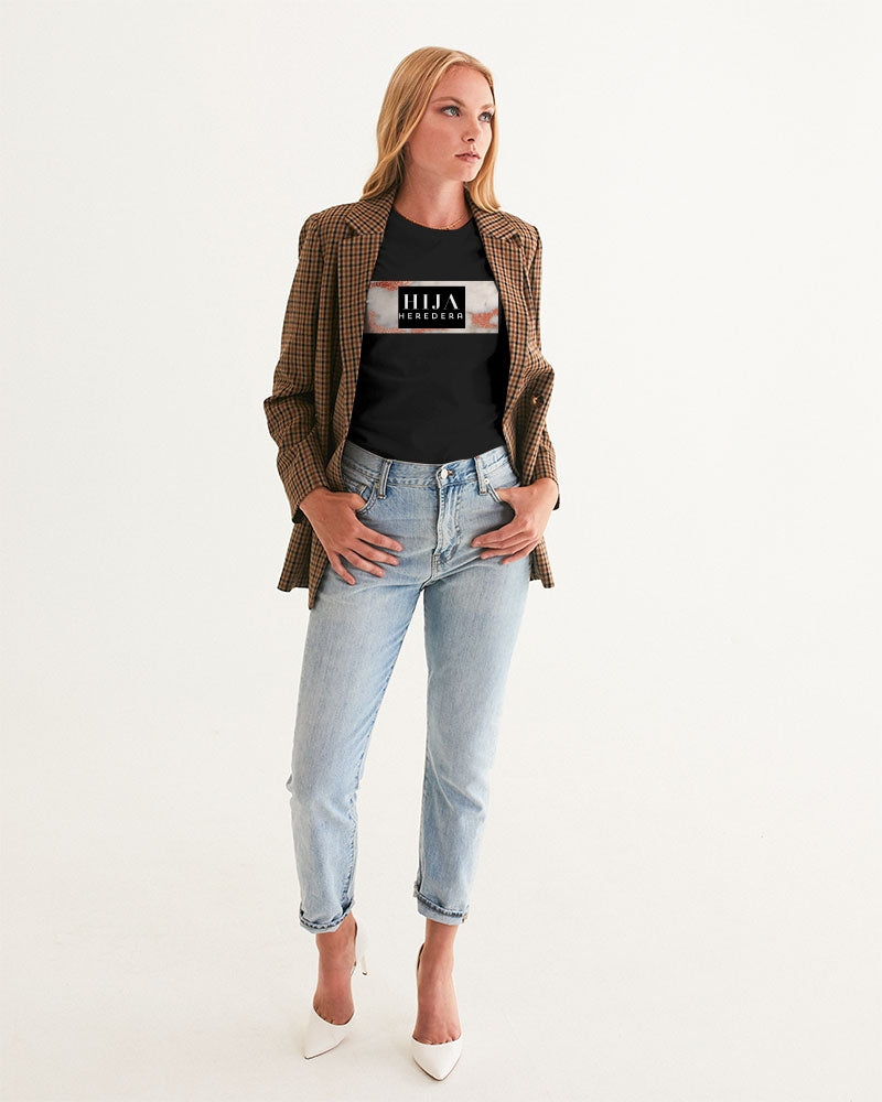 Hija Heredera rose gold Women's Graphic Tee By Identity Designs
