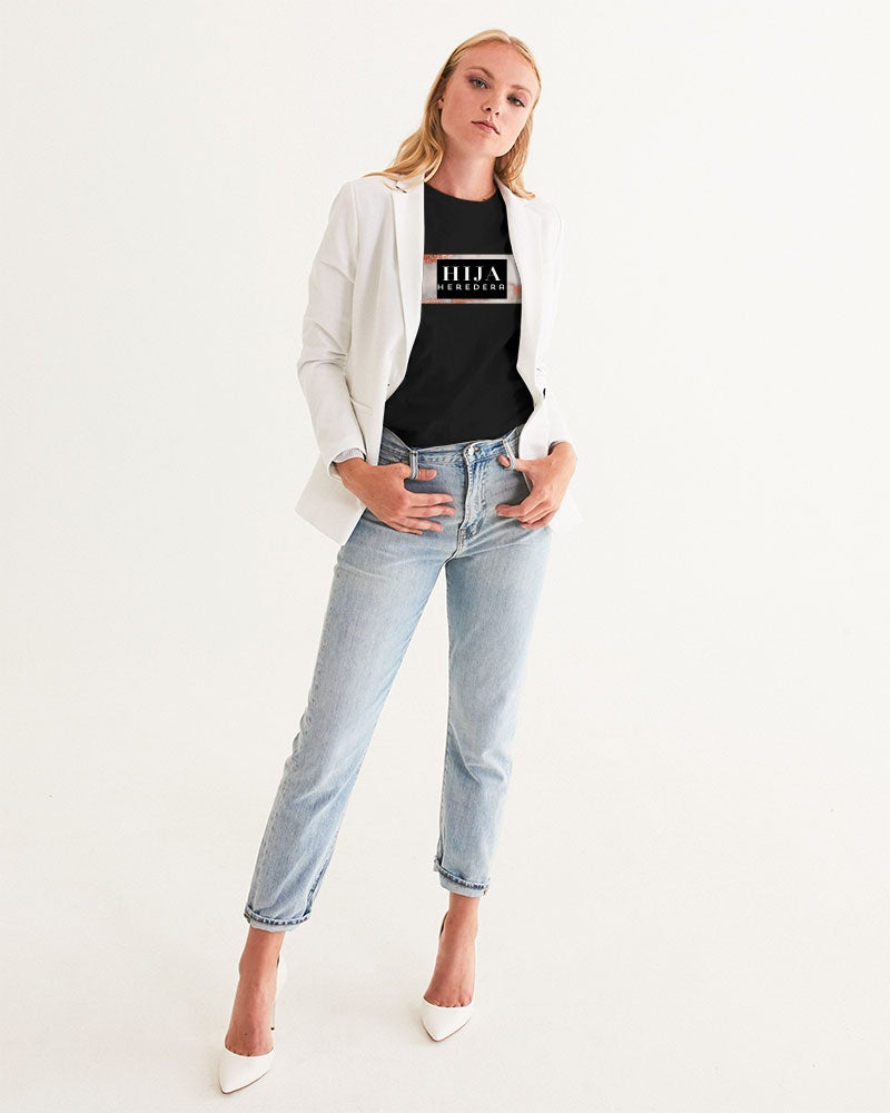 Hija Heredera rose gold Women's Graphic Tee By Identity Designs