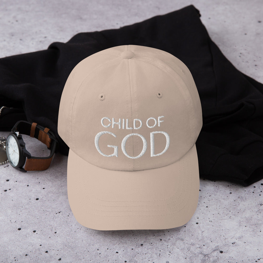 Child of God Dad hat Stone