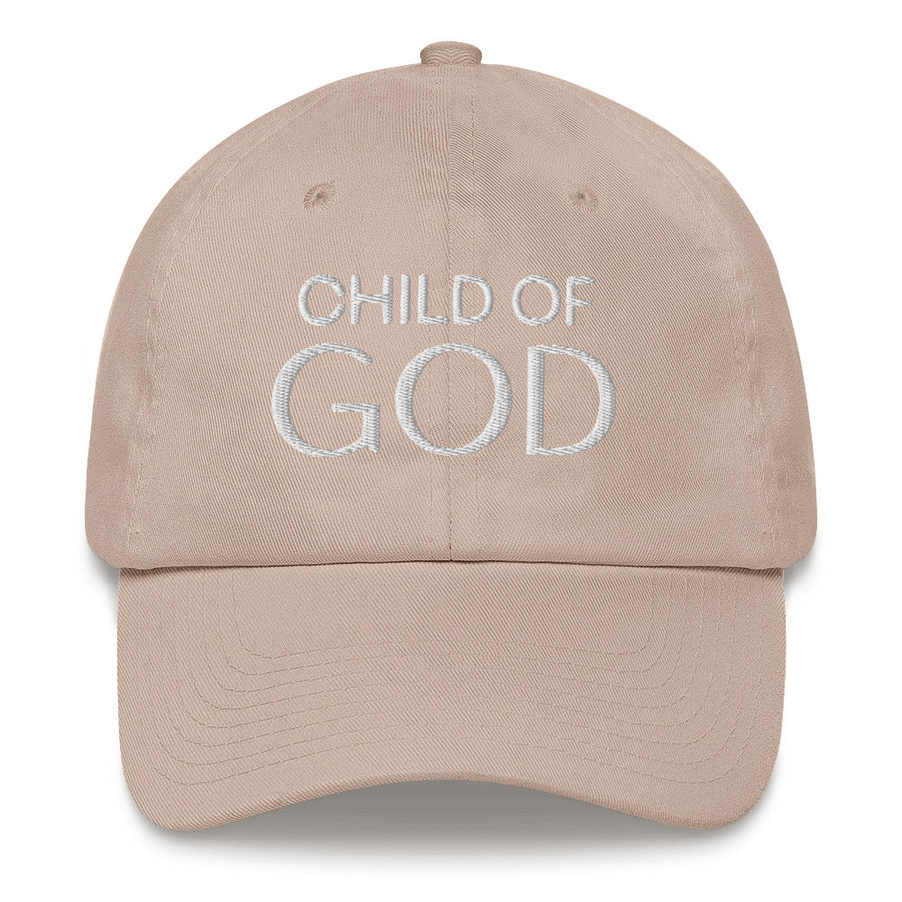 Child of God Dad hat Stone