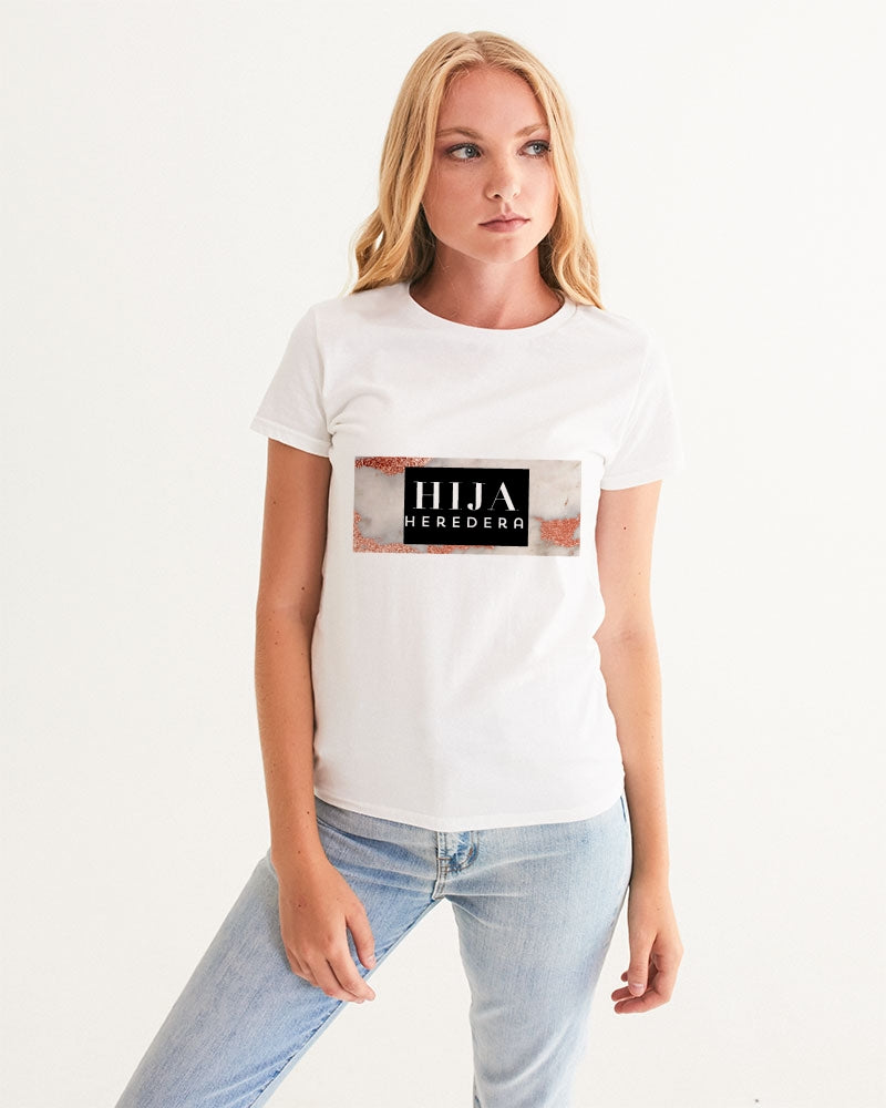 Hija Heredera rose gold Women's Graphic Tee By Identity Designs