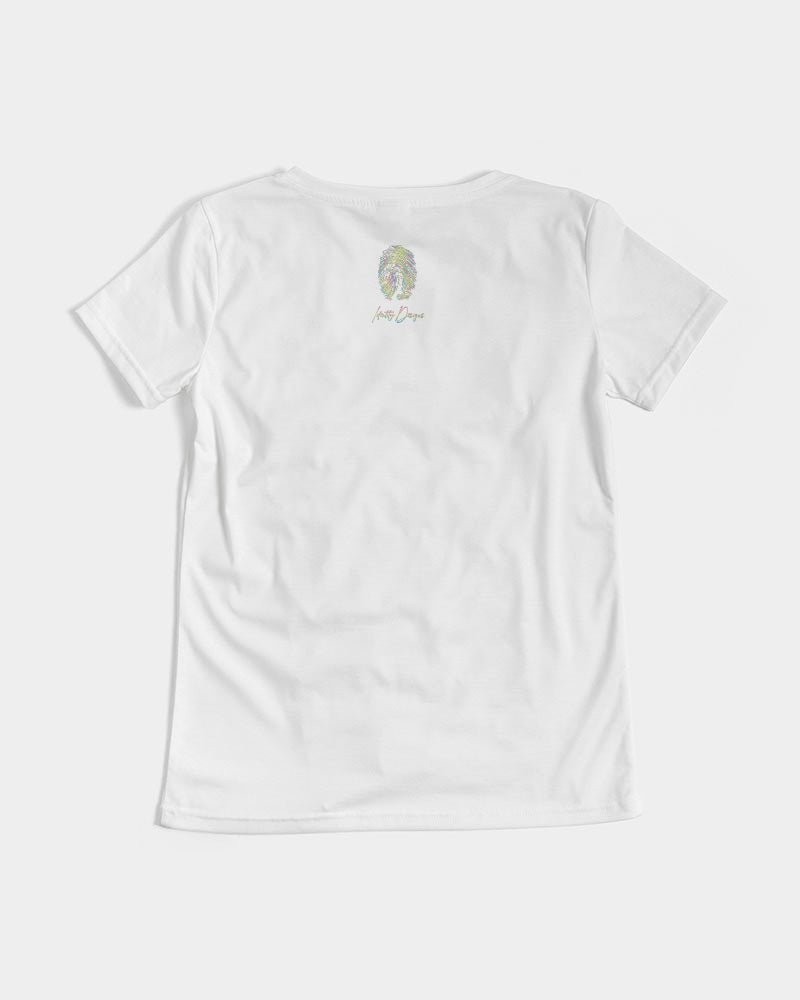 Hija Heredera rose gold Women's V-Neck Tee