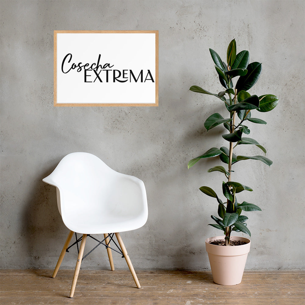 Wood Framed Cosecha Extrema