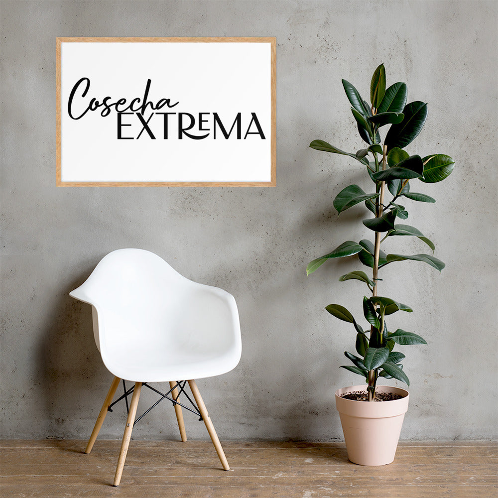 Wood Framed Cosecha Extrema