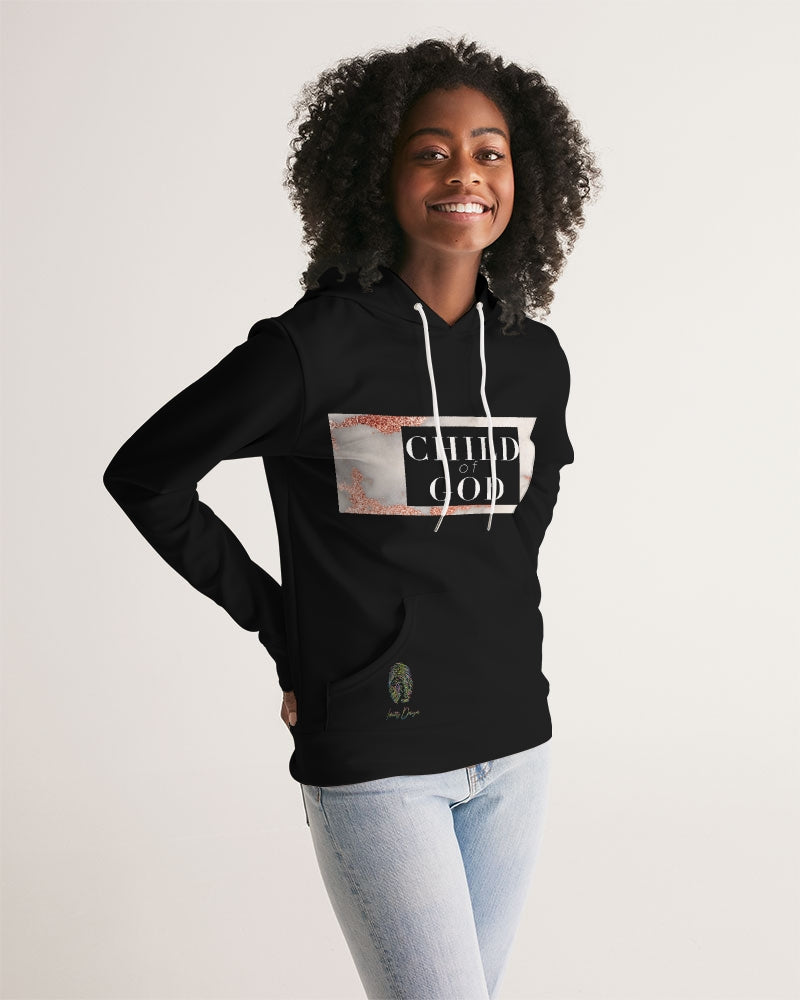 Women's Black Hoodie Child of God