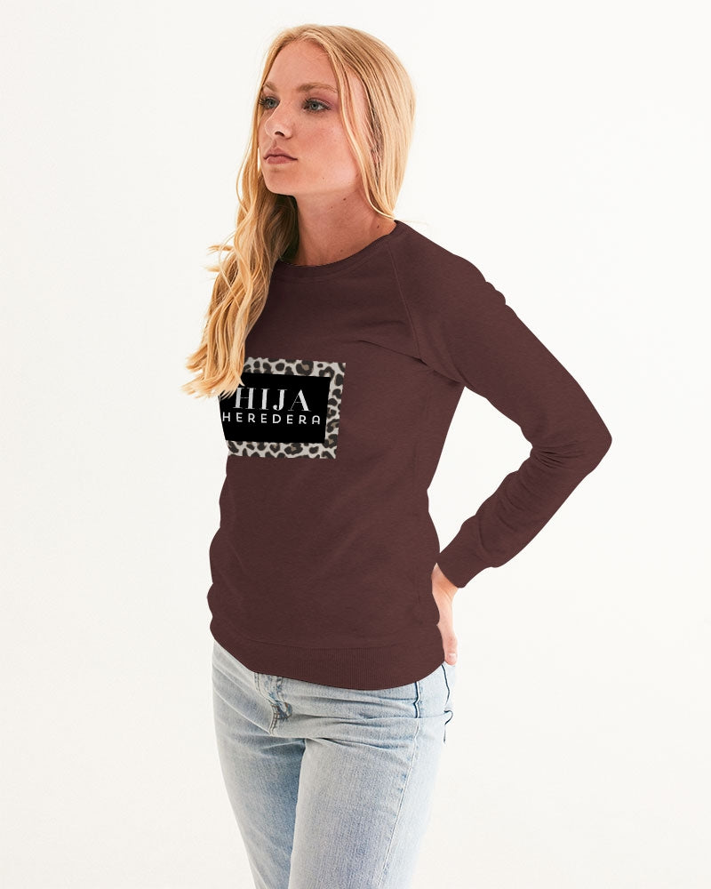 Hija Heredera Animal print Women's Graphic Sweatshirt By Identity Designs