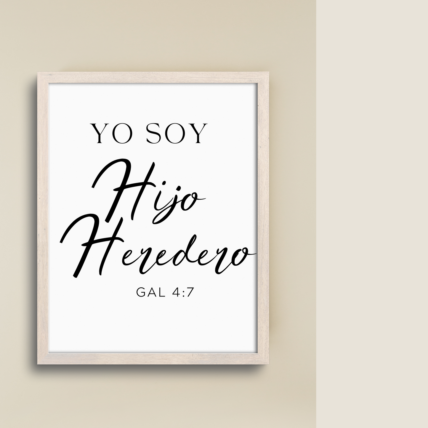 Wall decor Hijo Heredero