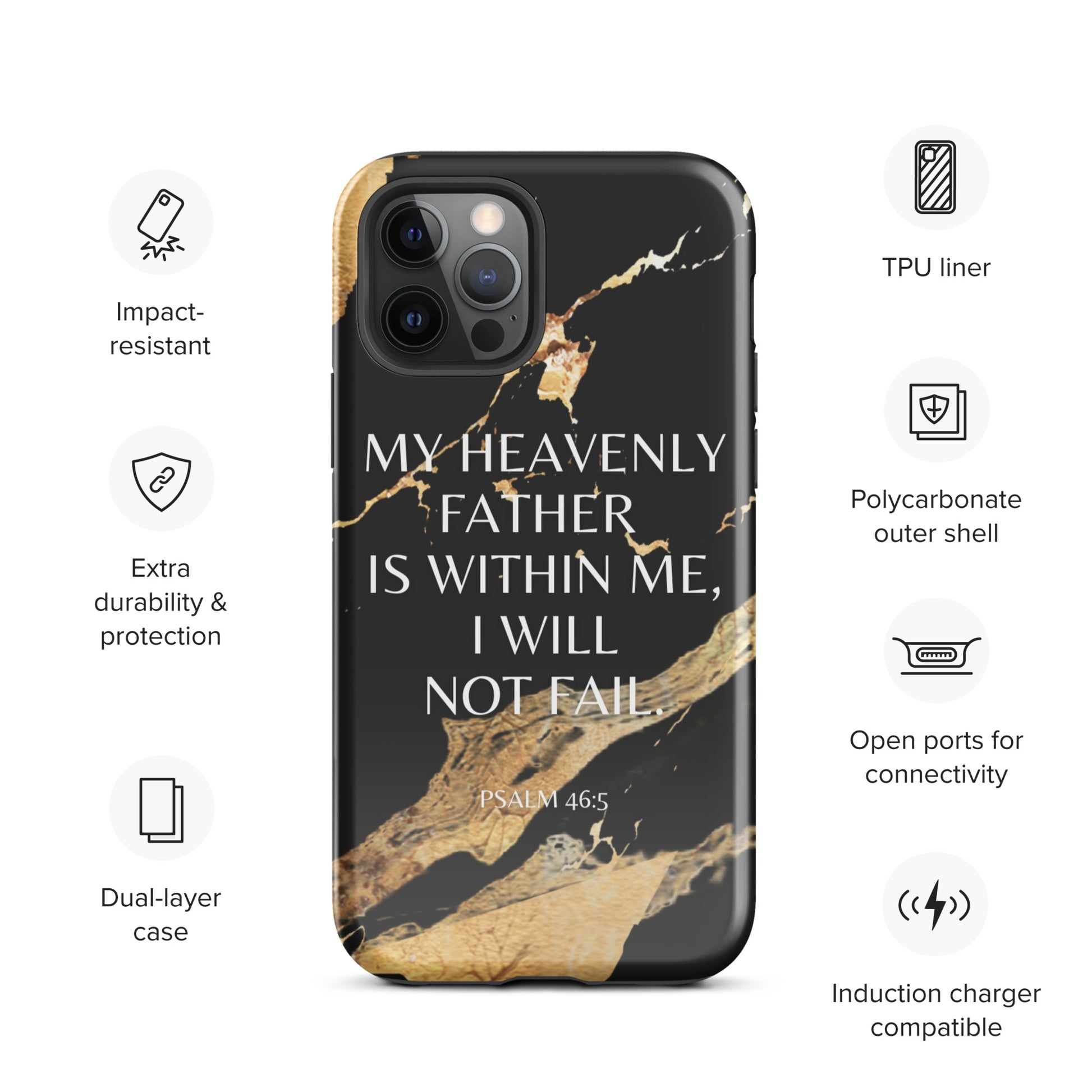 Tough Case for iPhone® I will not fail – IDentity Designs Store Tough Case for iPhone® I will not fail – IDentity Designs Store