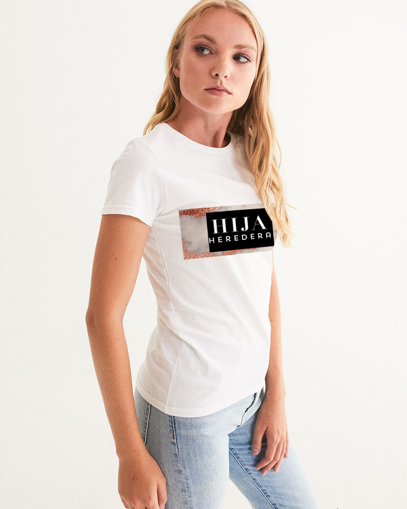Hija Heredera rose gold Women's Graphic Tee By Identity Designs