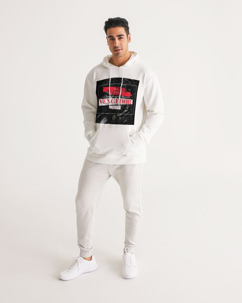 Más que vencedores black & white Men's Hoodie