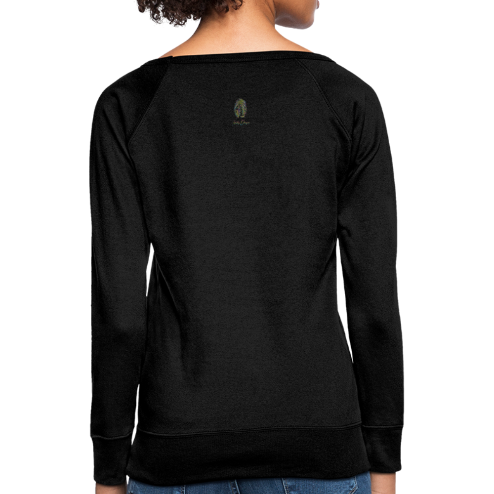 You're so Loved Women’s Crewneck Sweatshirt - black